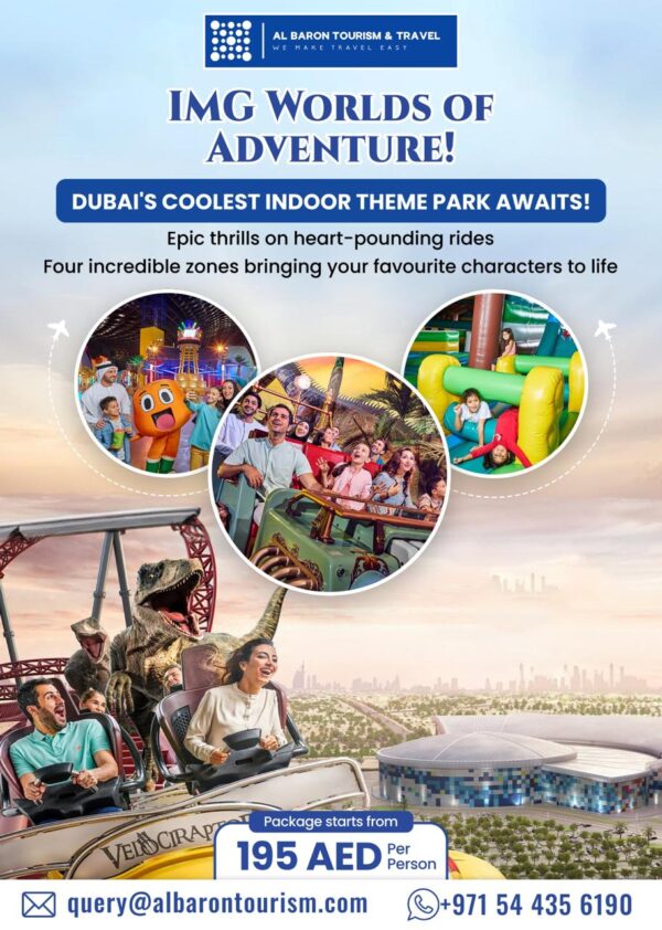 IMG Worlds of Adventure Dubai Tickets