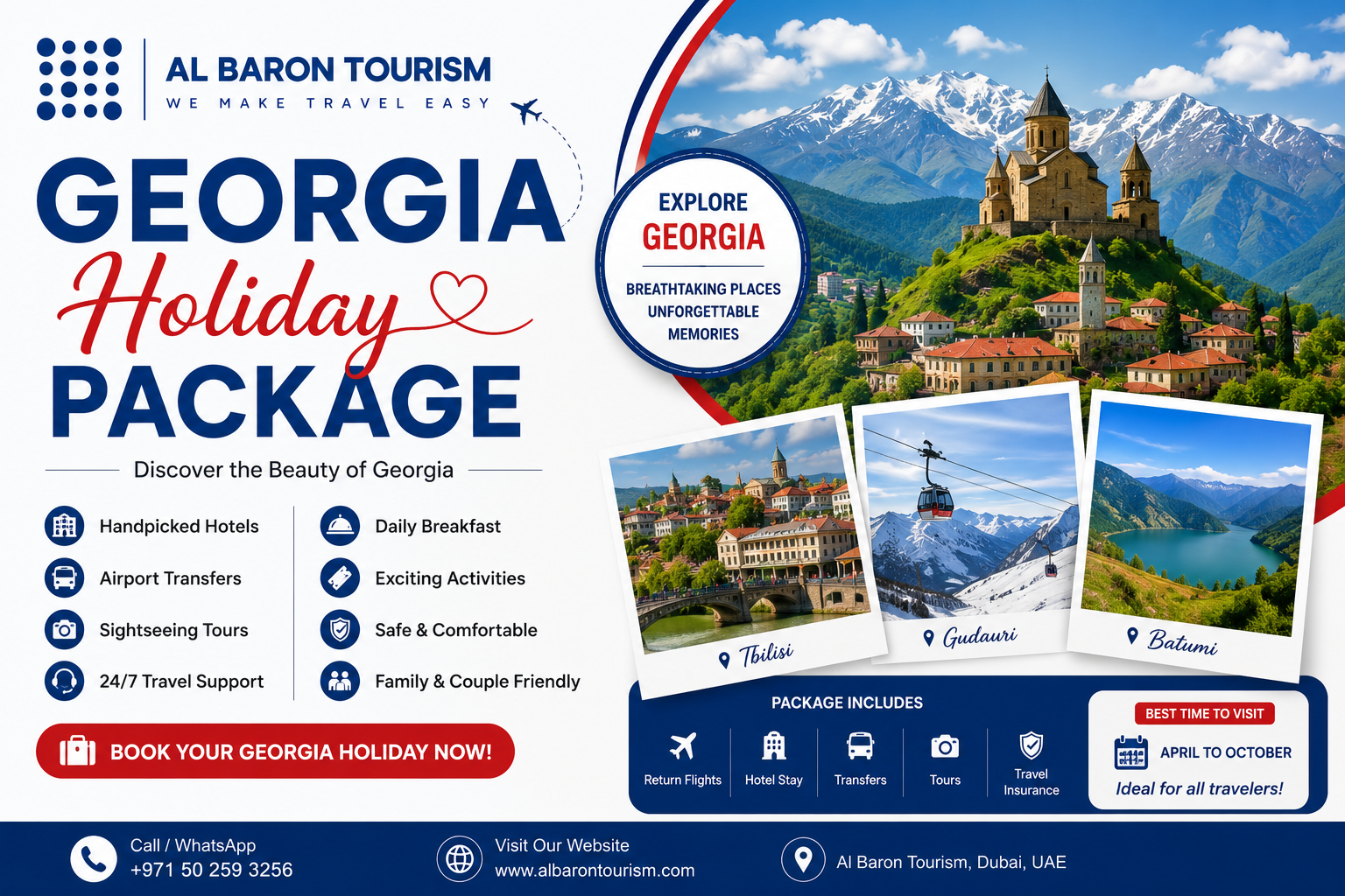 Georgia Holiday package