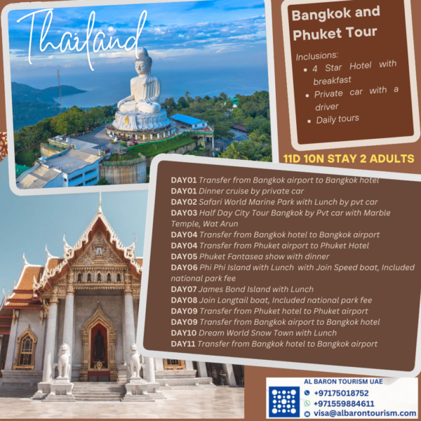 Thailand Holiday Package from RAK - Image 2