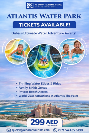Atlantis Aquaventure Waterpark Tickets Dubai - Book from AED 290 at Al Baron Tourism