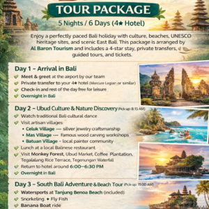 Bali holiday package