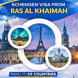 Schengen visa from Ras Al Khaimah