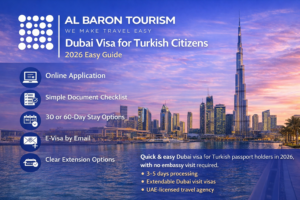 Dubai visa for Turkish citizens 2026