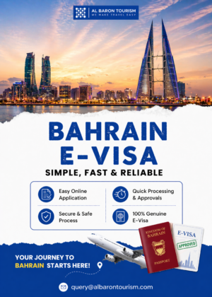 Bahrain e-Visa from Dubai