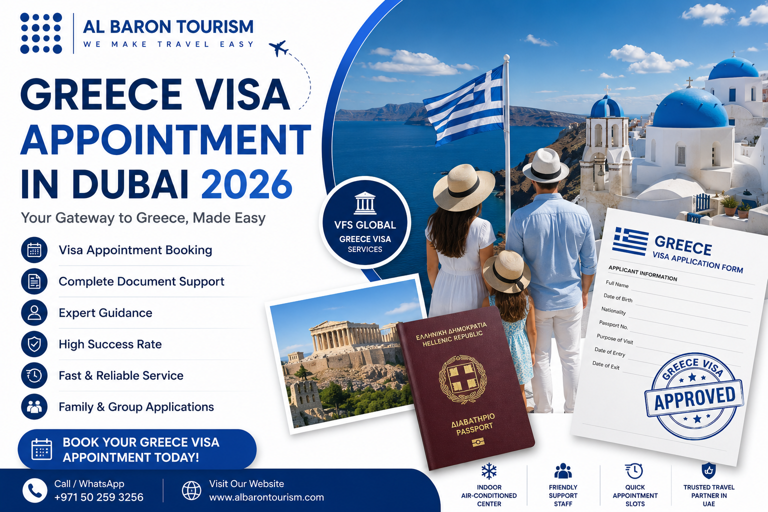 Greece Visa Appointment in Dubai 2026