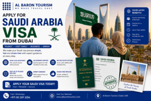 Saudi Arabia visa from Dubai