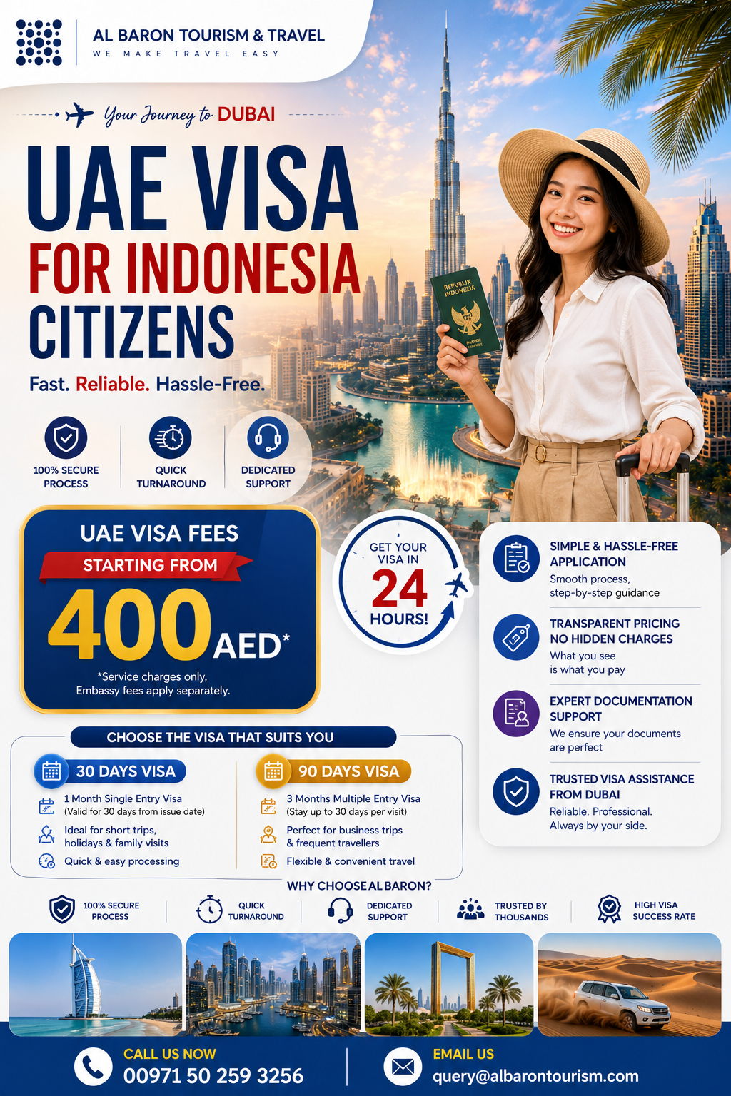 UAE Visa for Indonesia Citizens