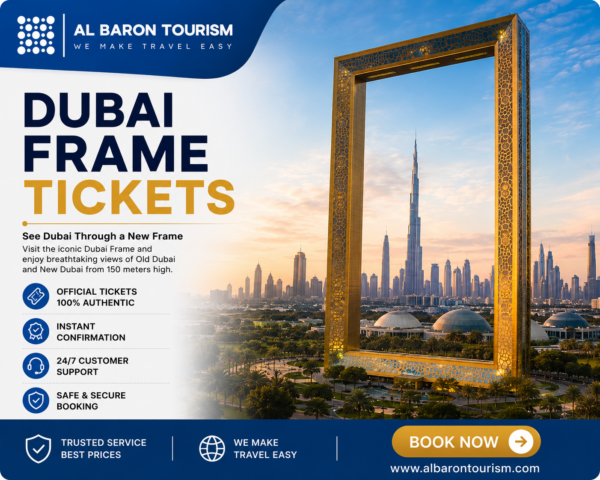 Dubai Frame tickets 2026 cheapest price AED 45